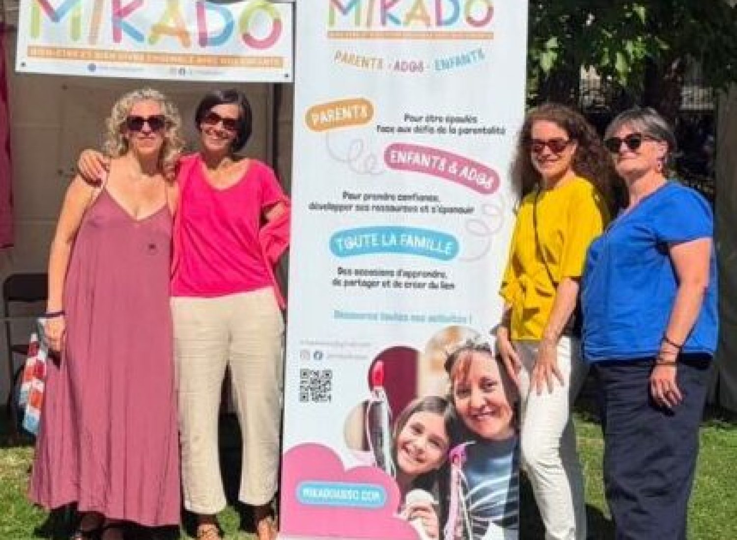 Equipe Mikado au forum des association de Vanves en 2026